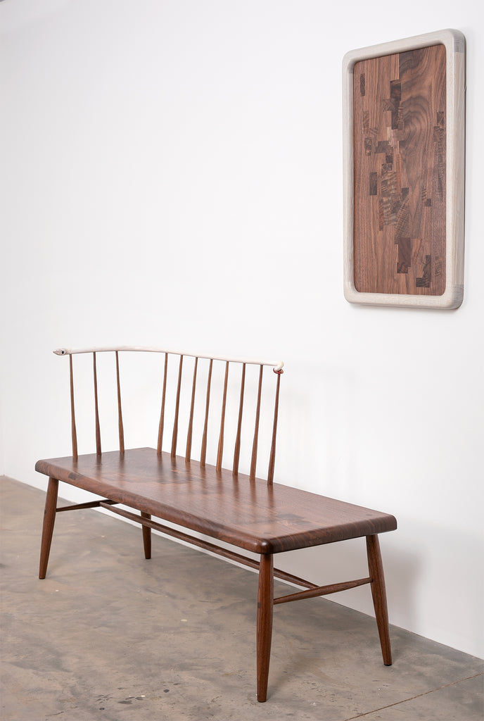PAINTING IN WALNUT