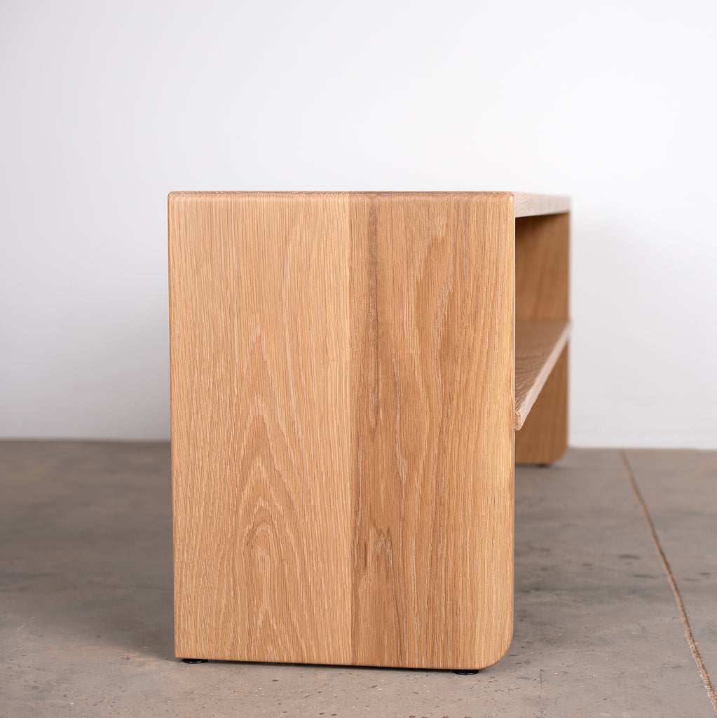 SHORTCUT BENCH W/ SHELF