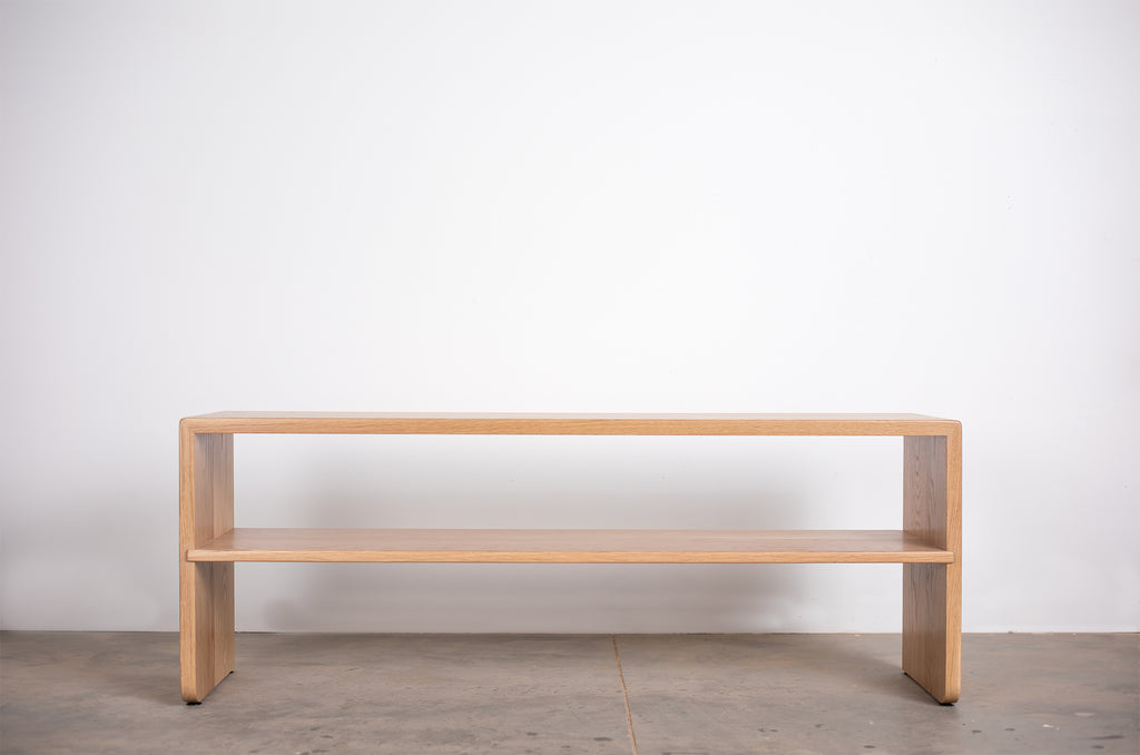 SHORTCUT BENCH W/ SHELF