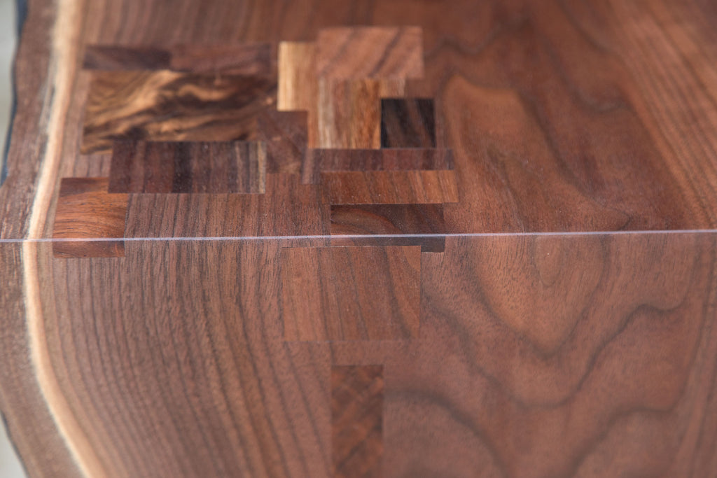 LIVE EDGE ENTRY TABLE