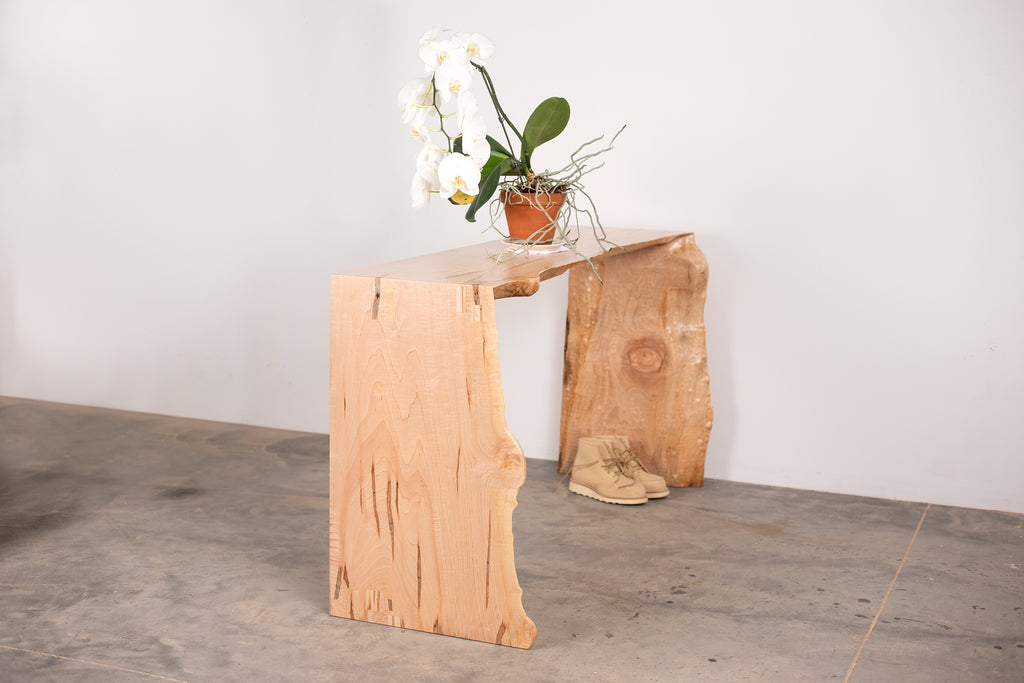 LIVE EDGE ENTRY TABLE